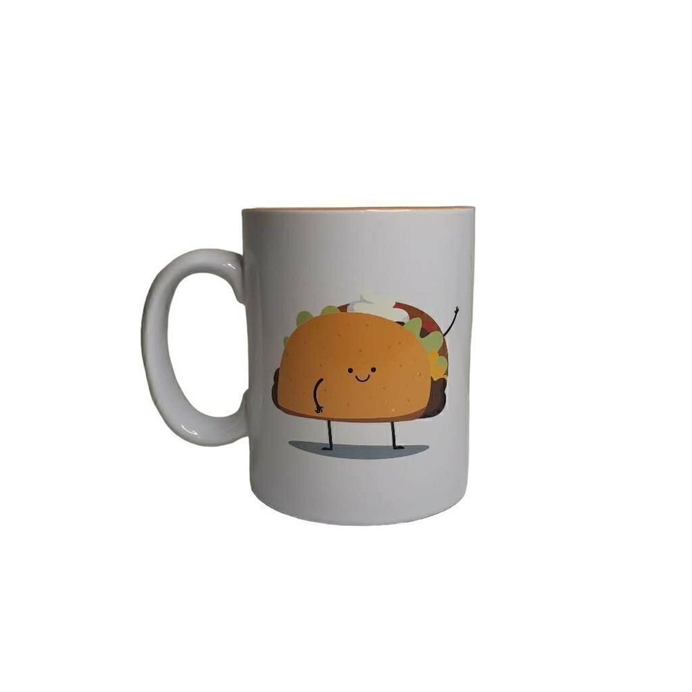 Late Night Snacks " You Complete Me" Taco Mug 18 oz.‎
